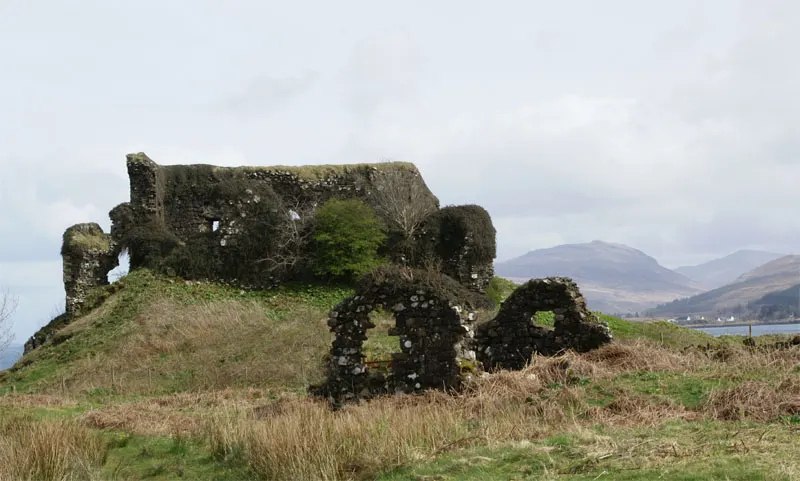 Aros Castle, the local landmark of PA72