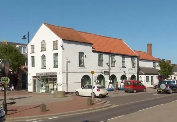Old Town Hall, Spilsby, the local landmark of PE23