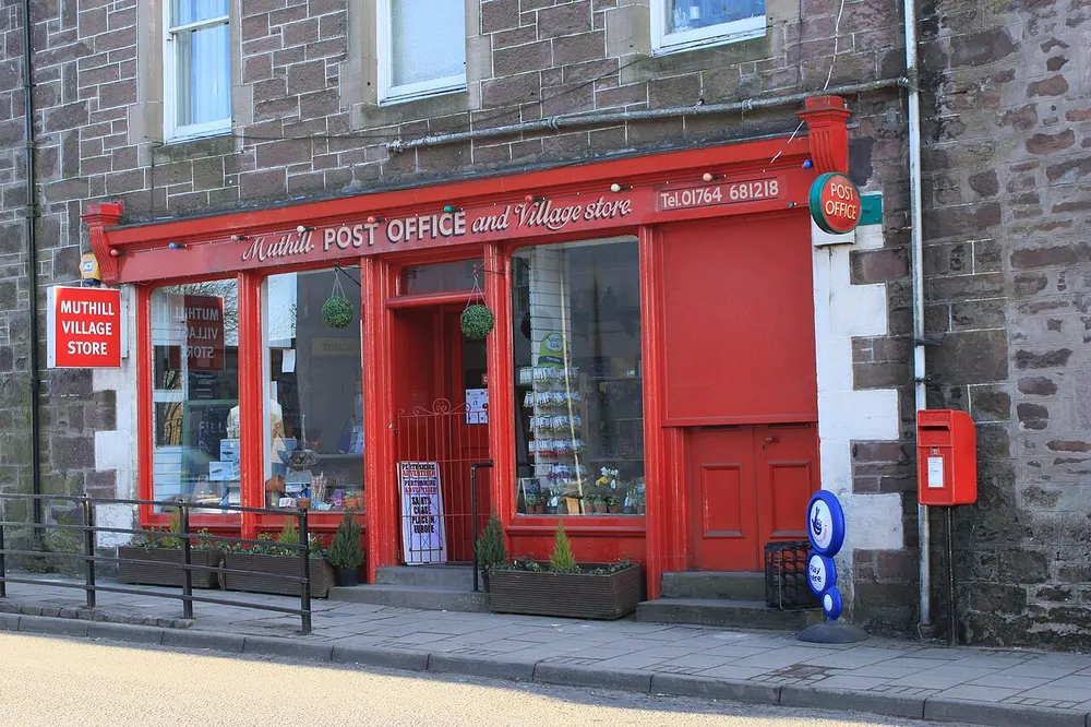 Muthill, the local landmark of PH5