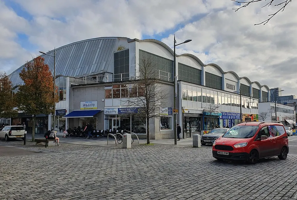 Plymouth Pannier Market, the local landmark of PL1