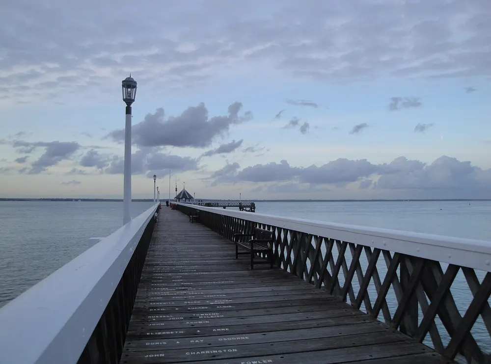 Yarmouth Pier, the local landmark of PO41