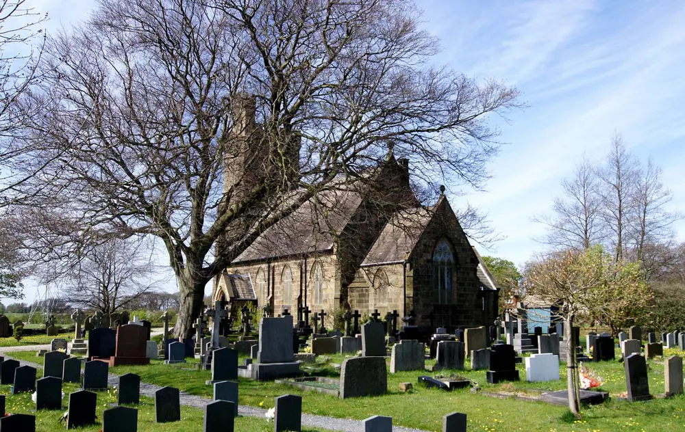 St John the Evangelist's Church, Clifton, the local landmark of PR4