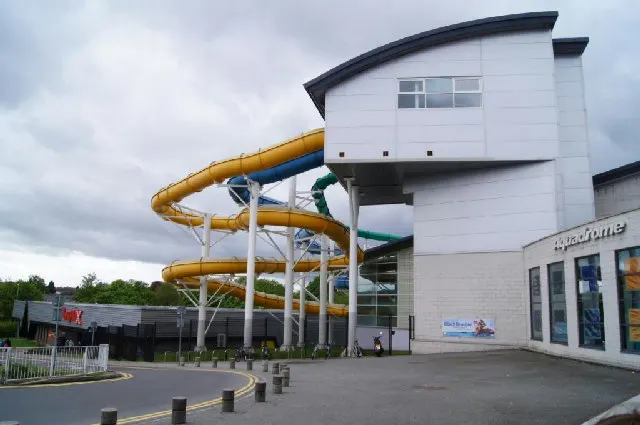 Basingstoke Aquadrome, the local landmark of RG22