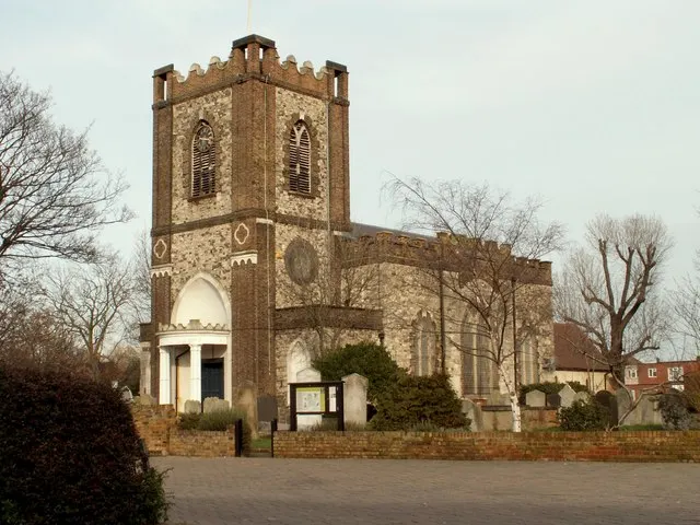 St Peter and St Paul, Dagenham, the local landmark of RM10