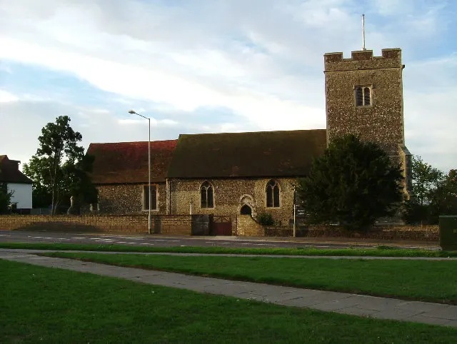 St Mary's Church, Chadwell St Mary, the local landmark of RM16