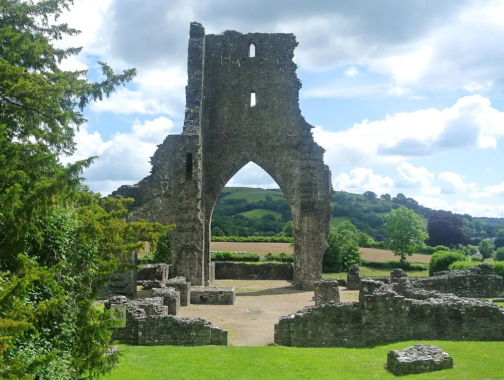 Talley Abbey, the local landmark of SA19