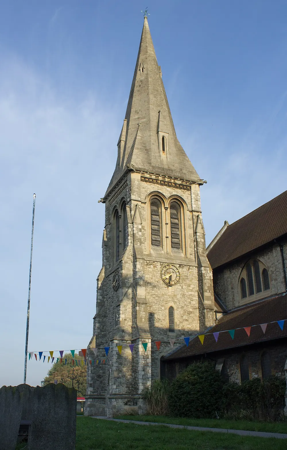 St John the Baptist Church, Eltham, the local landmark of SE9