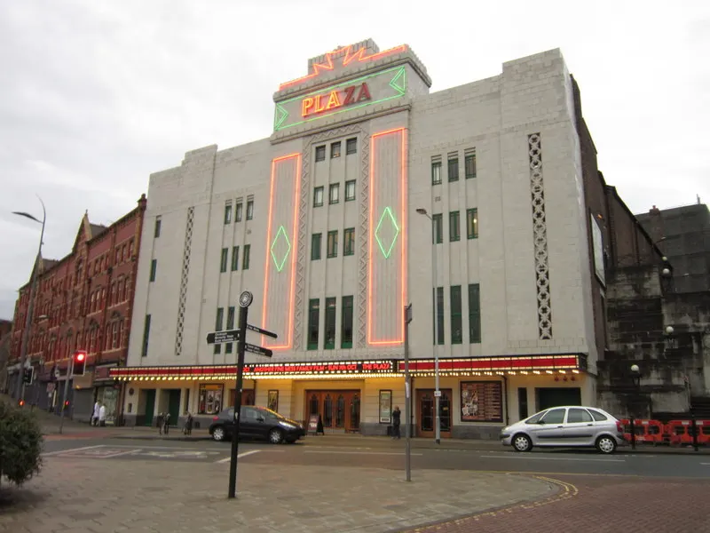 Plaza Cinema, Stockport, the local landmark of SK1