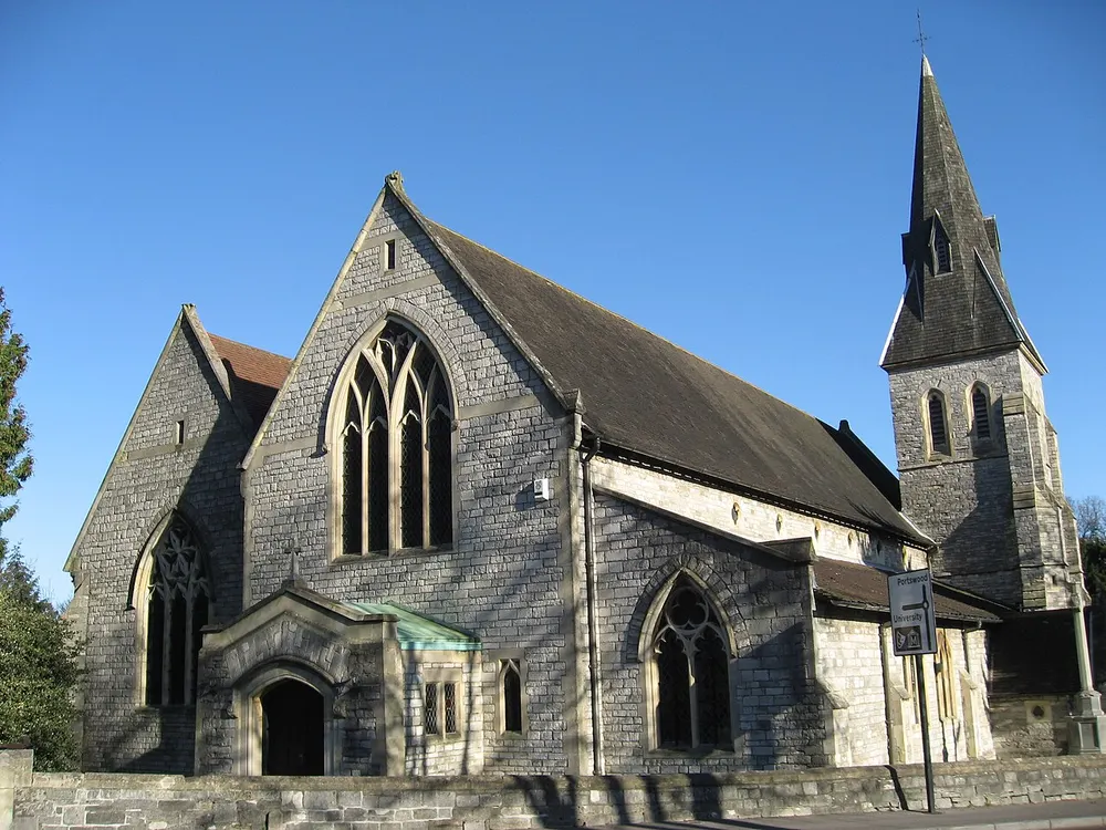 Highfield Church, the local landmark of SO17