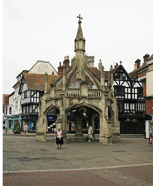 Poultry Cross (Salisbury), the local landmark of SP1