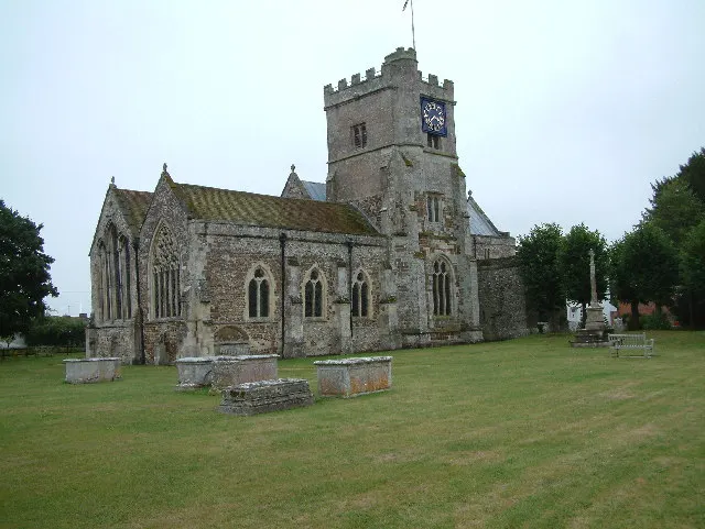 St Mary's Church, Fordingbridge, the local landmark of SP6