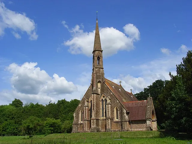 St Mary's Church, South Tidworth, the local landmark of SP9