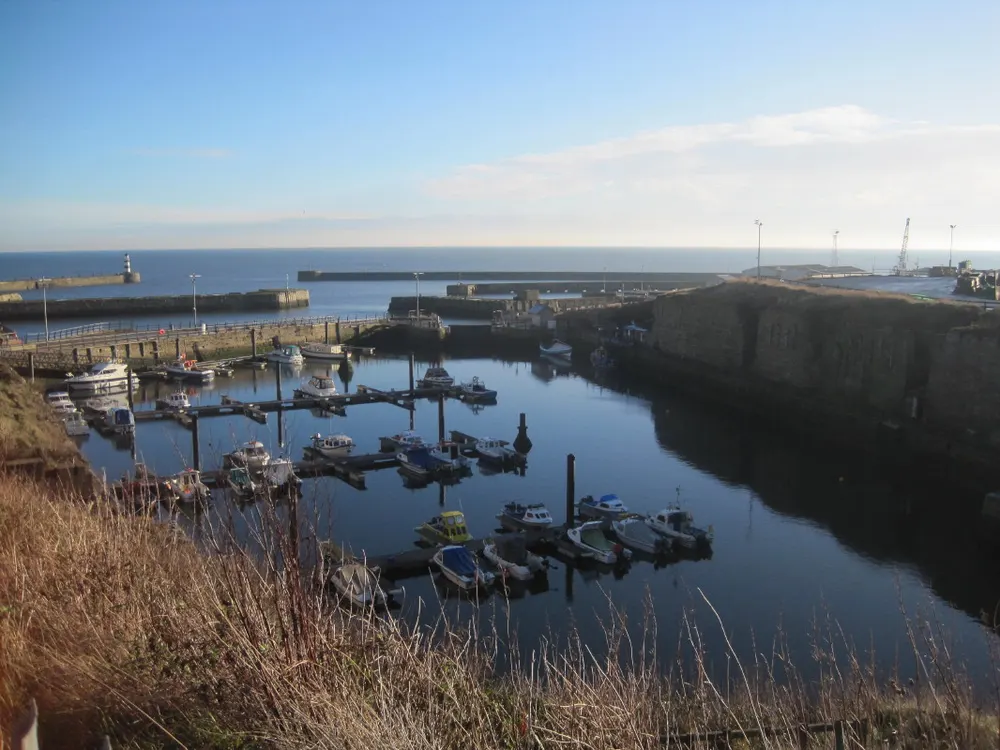 Hole-in-the-Wall, Seaham Harbour, the local landmark of SR7