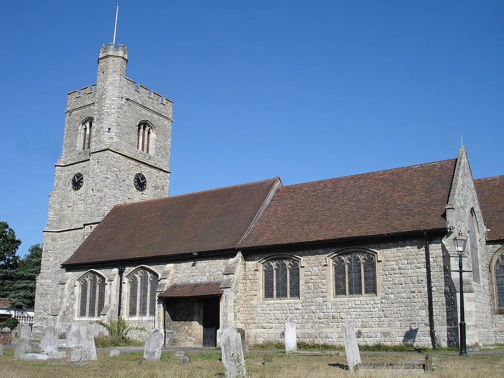 St Clement's Church, Leigh-on-Sea, the local landmark of SS9