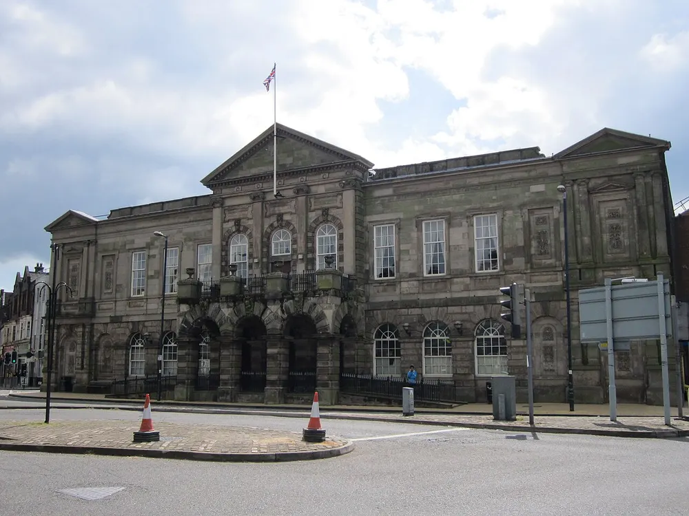 Longton Town Hall, the local landmark of ST3