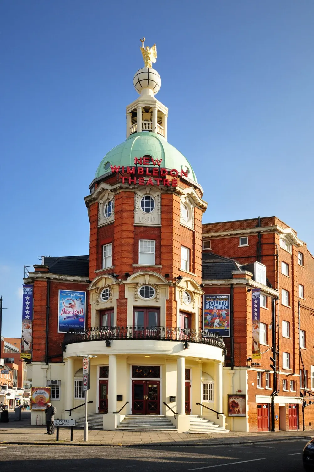 New Wimbledon Theatre, the local landmark of SW19