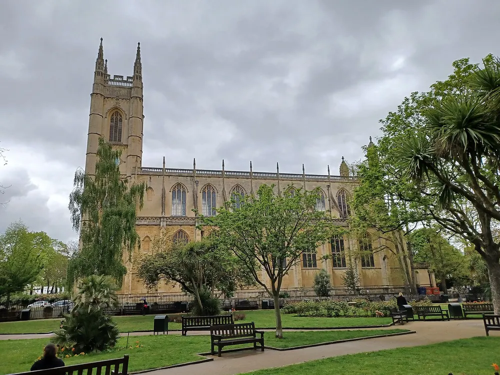 St Luke's Church, Chelsea, the local landmark of SW3