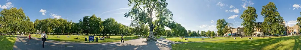 Clapham Common, the local landmark of SW4