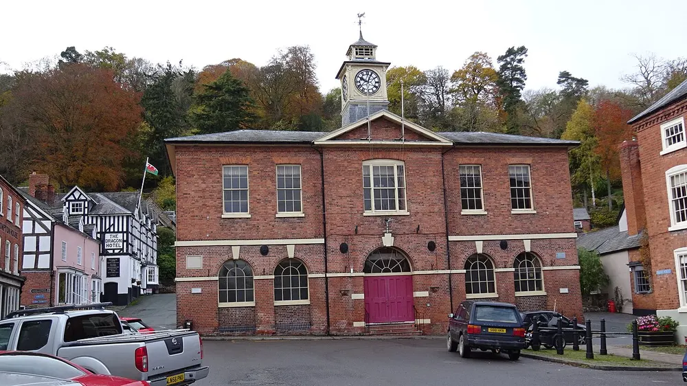 Montgomery Town Hall, the local landmark of SY15