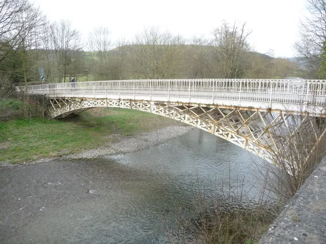Llandinam Bridge, the local landmark of SY17