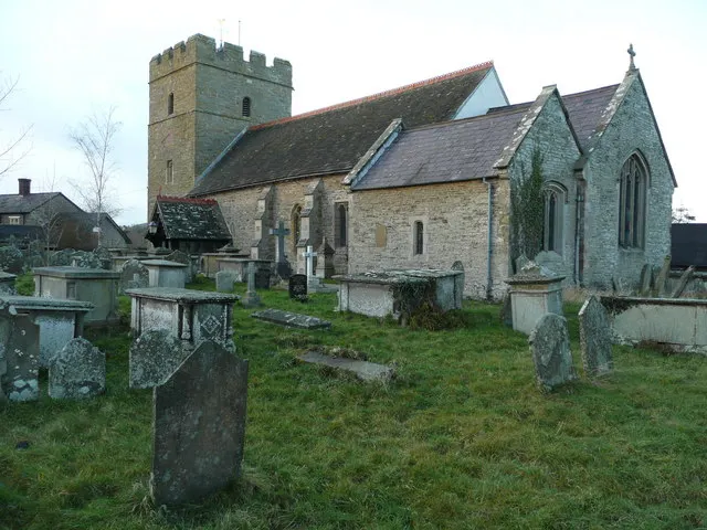 St Swithun's Church, Clunbury, the local landmark of SY7
