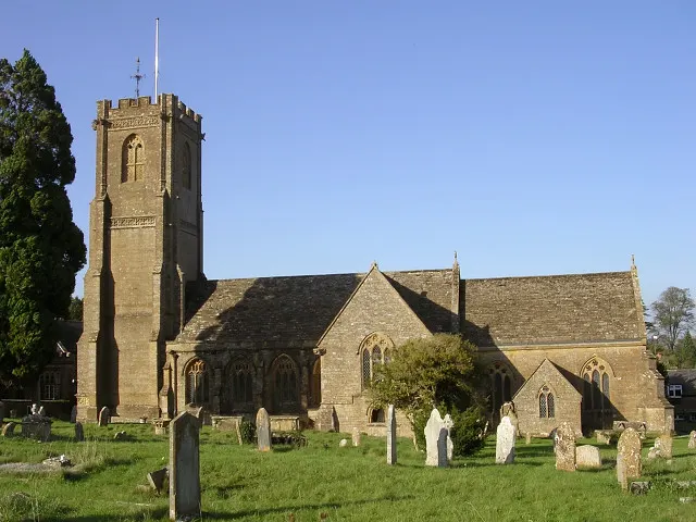 Church of St Catherine, Montacute, the local landmark of TA15