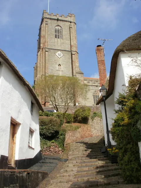 Church of St Michael, Minehead, the local landmark of TA24