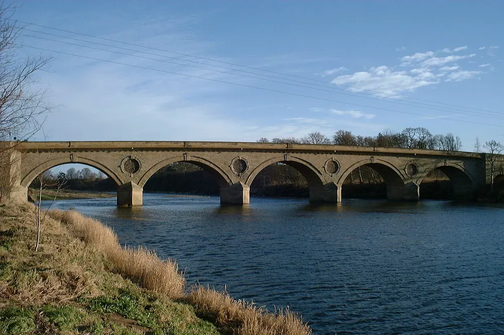 Coldstream Bridge, the local landmark of TD12