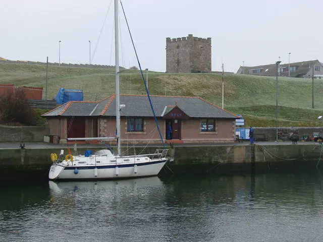 Eyemouth Lifeboat Station, the local landmark of TD14