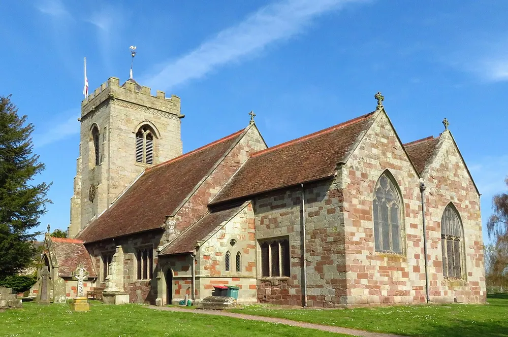 St Michael's Church, High Ercall, the local landmark of TF6
