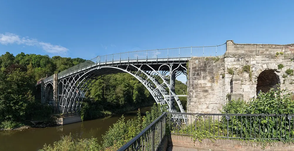 The Iron Bridge, the local landmark of TF8