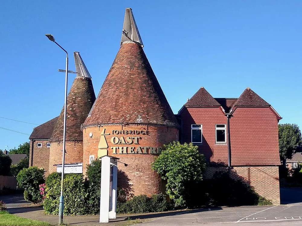 Oast Theatre, Tonbridge, the local landmark of TN10