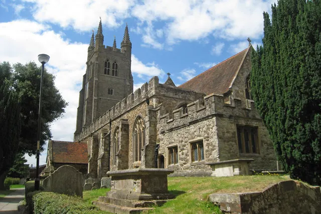 St Mildred's Church, Tenterden, the local landmark of TN30