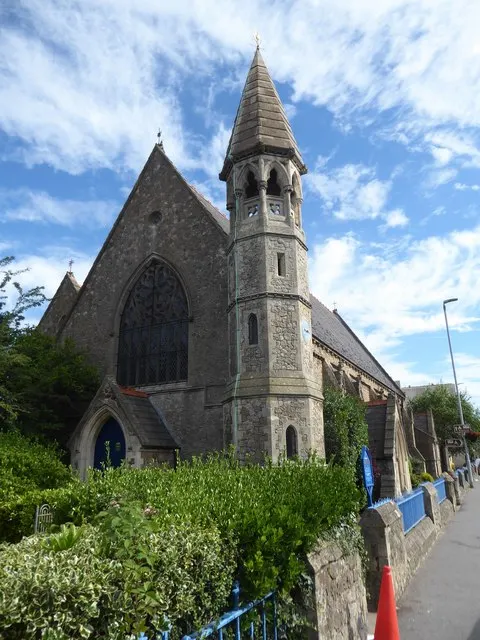 Christ Church, Ore, the local landmark of TN35