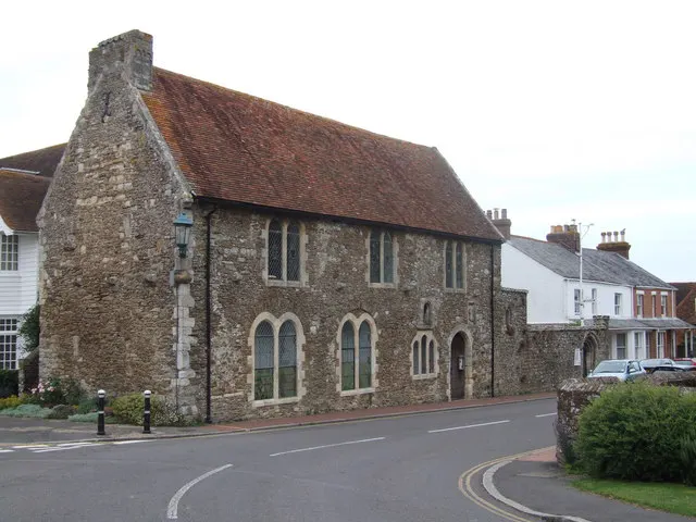 Winchelsea Court Hall, the local landmark of TN36