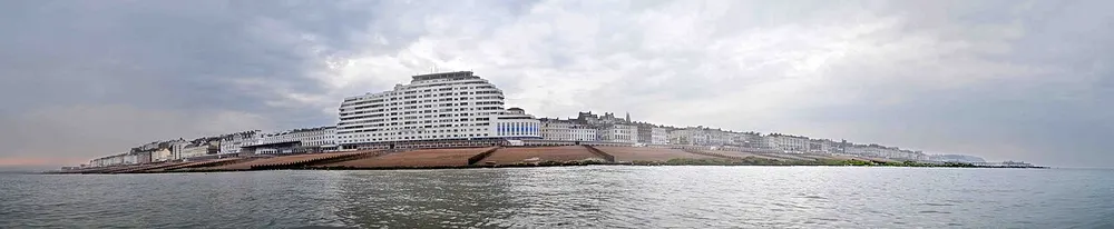 Marine Court, the local landmark of TN38