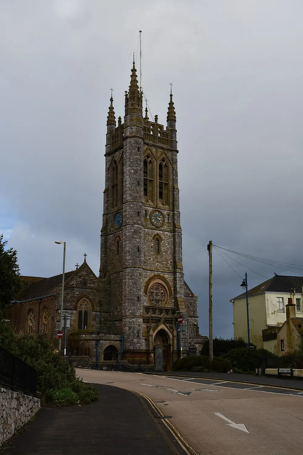 St Michael the Archangel's Church, Teignmouth, the local landmark of TQ14
