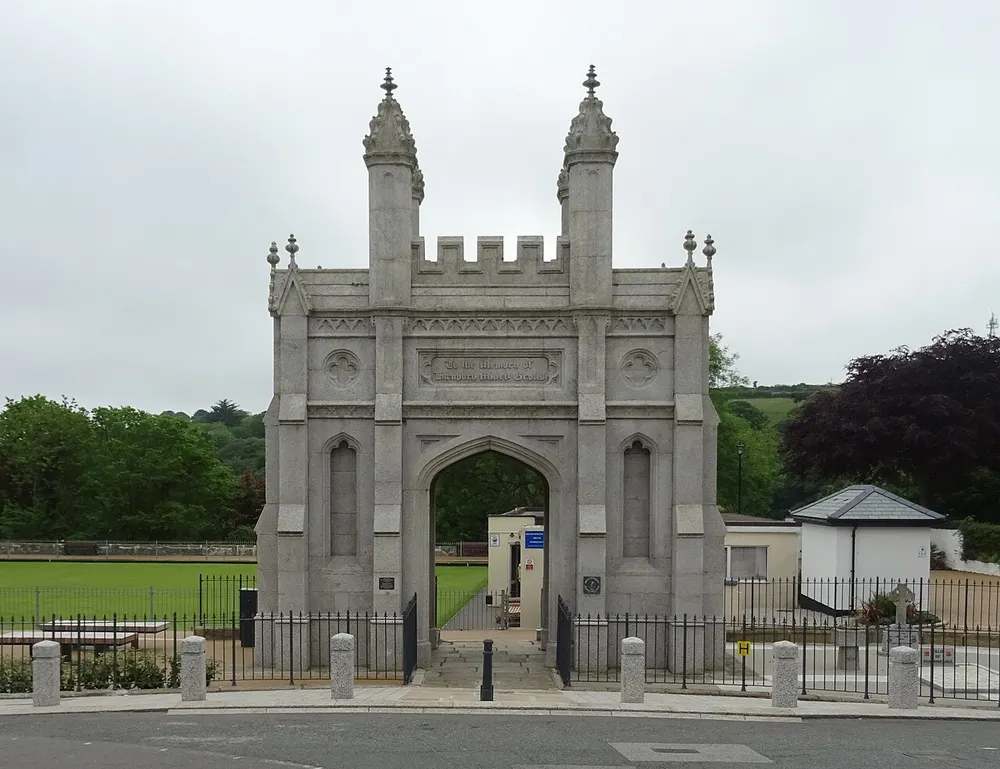 Grylls Monument, the local landmark of TR13
