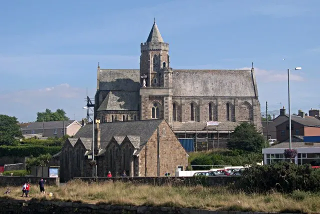 St Elwyn's Church, Hayle, the local landmark of TR27