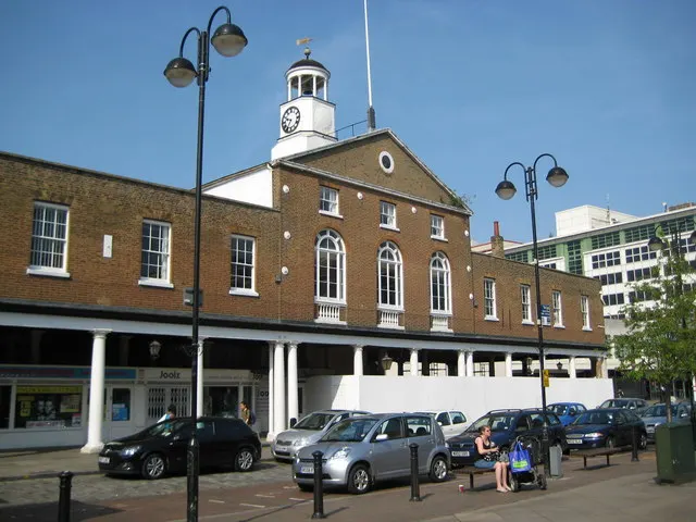 Uxbridge Market House, the local landmark of UB8