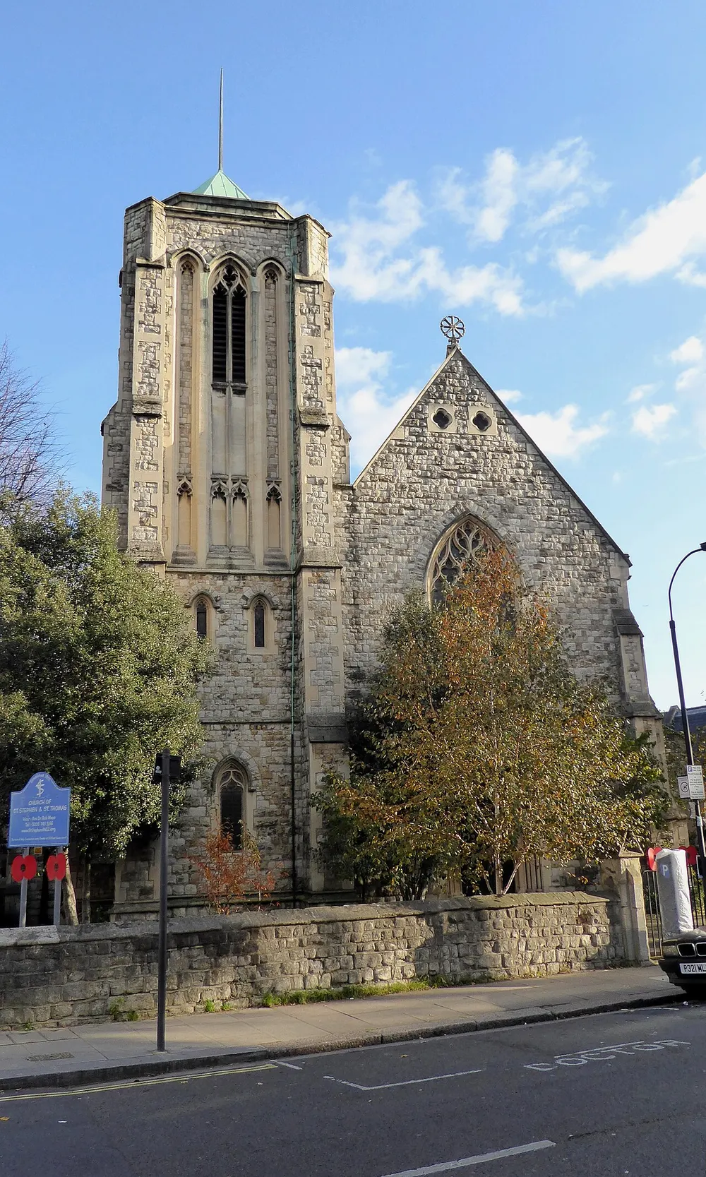 St Stephen's Church, Shepherd's Bush, the local landmark of W12