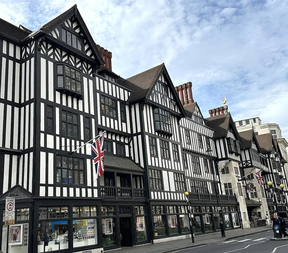 Liberty (department store), the local landmark of W1B