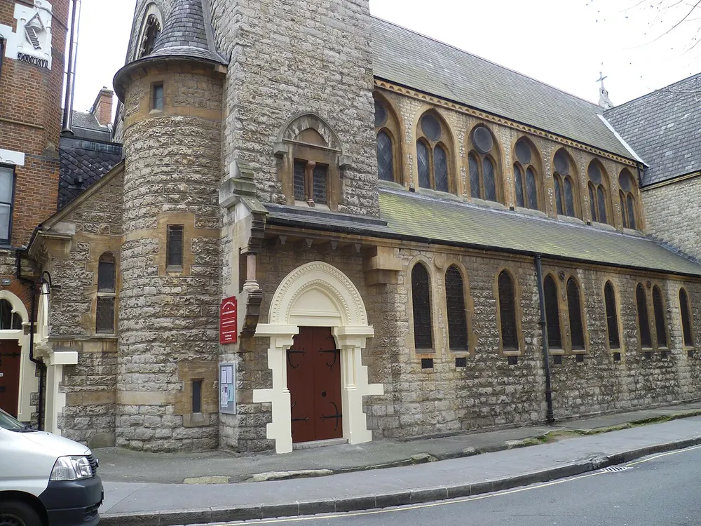 St Charles Borromeo Church, Westminster, the local landmark of W1W