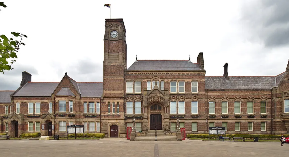St Helens Town Hall, the local landmark of WA10