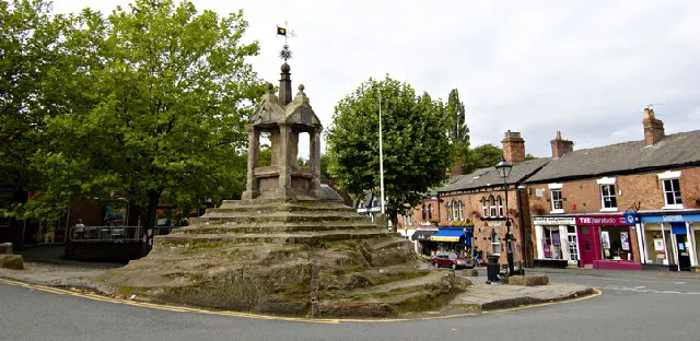 Lymm Cross, the local landmark of WA13