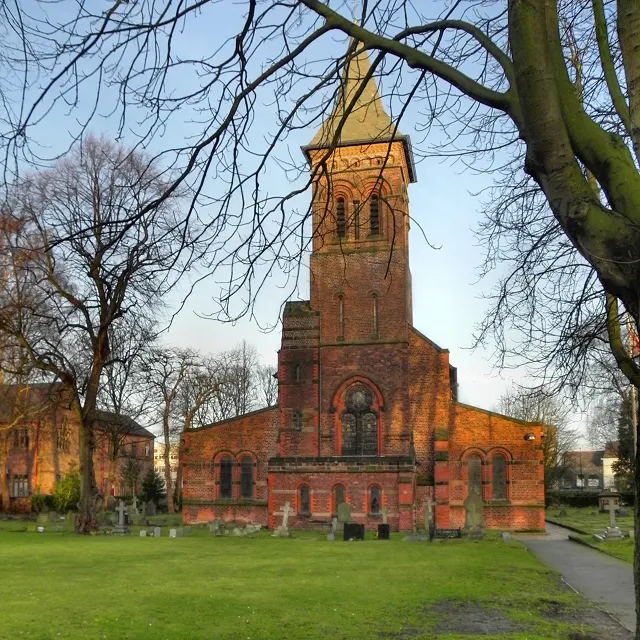 St George's Church, Altrincham, the local landmark of WA14