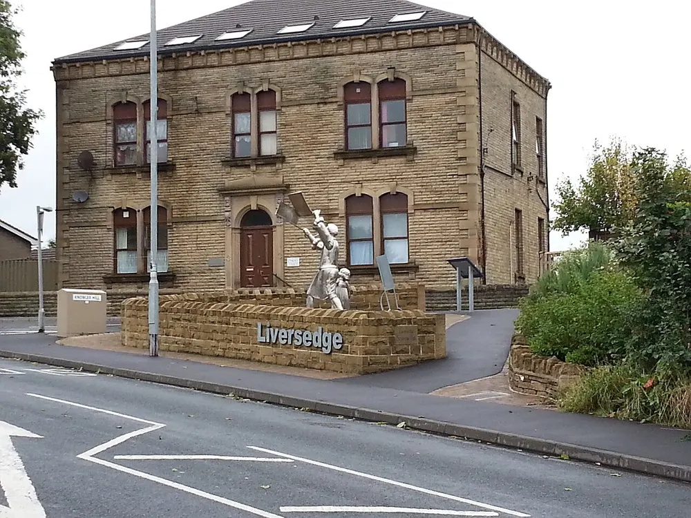 Liversedge Town Hall, the local landmark of WF15