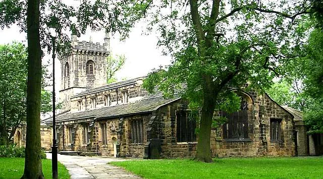 All Saints' Church, Batley, the local landmark of WF17