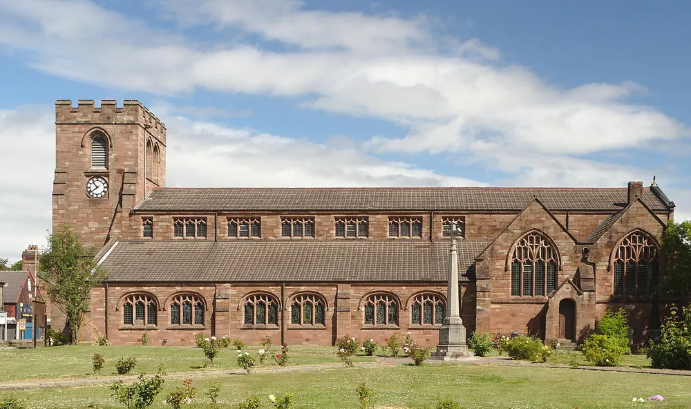 St Thomas' Church, Ashton-in-Makerfield, the local landmark of WN4