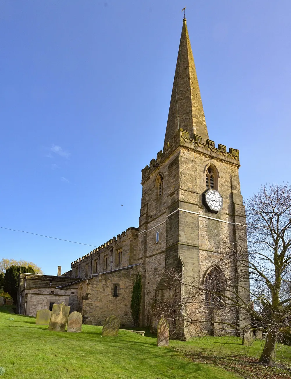 St Peter and St Paul's Church, Pickering, the local landmark of YO18